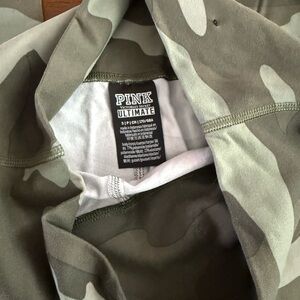 PINK Victoria's Secret Olive Green Camo leggings